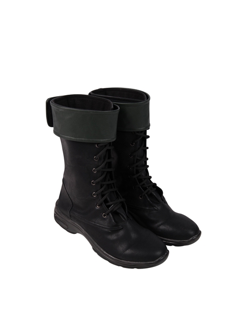 Arrow Season 8 Green Arrow Oliver Queen Battle Suit Halloween Cosplay Accessories Black Boots