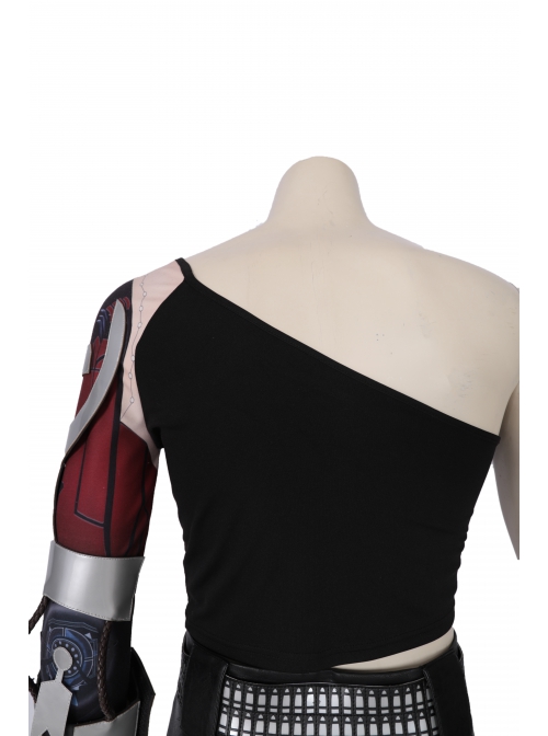 Game Cyberpunk 2077 Johnny Silverhand Keanu Reeves Halloween Cosplay Costume Set