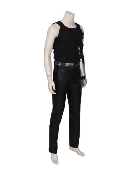 Game Cyberpunk 2077 Johnny Silverhand Keanu Reeves Halloween Cosplay Costume Set
