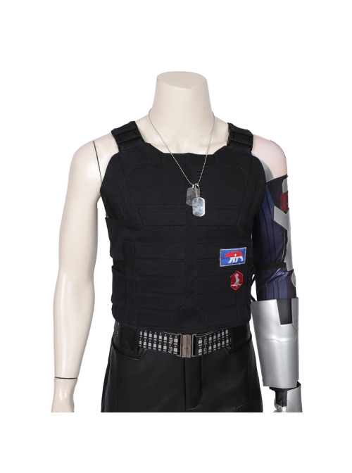 Cyberpunk 2077 Johnny Silverhand Keanu Reeves Halloween Cosplay Accessories Necklace