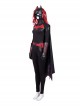 TV Drama Batwoman 2019 Kate Kane Black Battle Suit Halloween Cosplay Costume Set