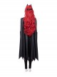 TV Drama Batwoman 2019 Kate Kane Black Battle Suit Halloween Cosplay Costume Set