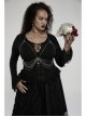 Gothic Featured Personality Metal Skull Cross Pendant Sexy Chain Female Chest Chain