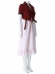 Crisis Core Final Fantasy VII Aerith Gainsborough New Version Halloween Cosplay Costume Set