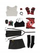 Final Fantasy VII Remake Tifa Lockhart Halloween Cosplay Costume Set
