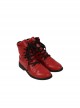 Final Fantasy VII Remake Tifa Lockhart Halloween Cosplay Accessories Red Shoes