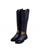 The Avengers 4 Endgame Captain Marvel Carol Danvers Halloween Cosplay Accessories Blue Boots