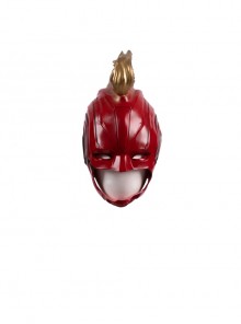 The Avengers 4 Endgame Captain Marvel Carol Danvers Halloween Cosplay Accessories Red Helmet