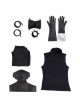 Final Fantasy VII Remake Cloud Strife Dark Blue Version Halloween Cosplay Costume Set