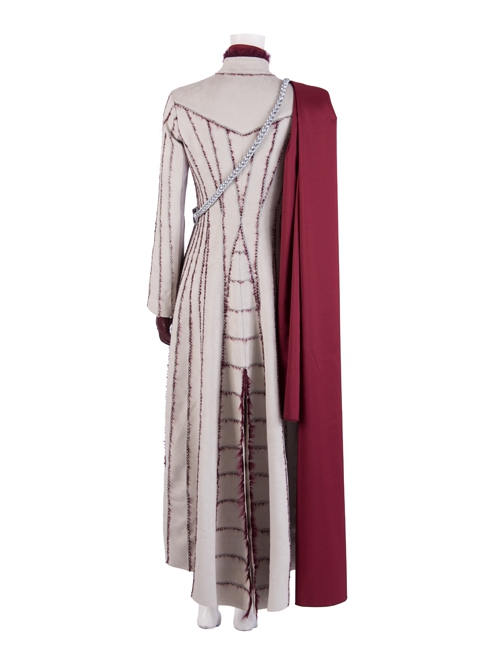 Game Of Thrones Season 8 Daenerys Targaryen Dragon Mother Suede Coat Suit Halloween Cosplay Costume Set