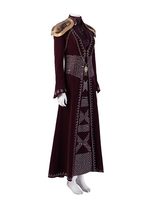Game Of Thrones Season 8 Cersei Lannister Halloween Cosplay Costume Full Set