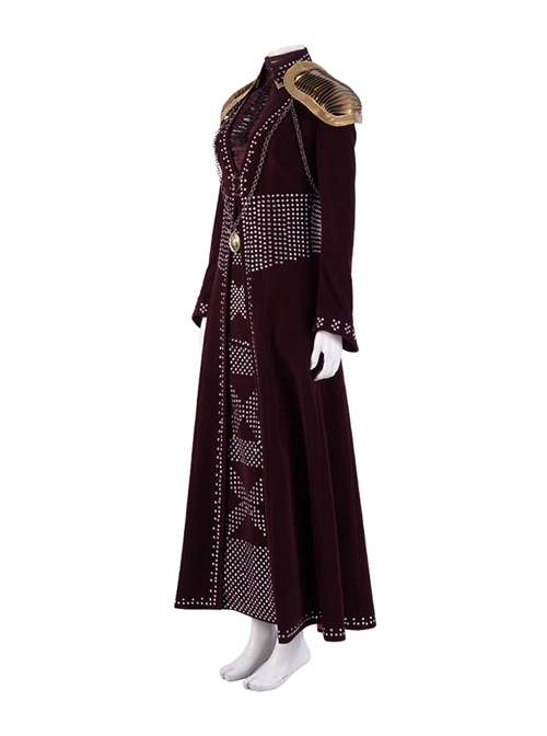 Game Of Thrones Season 8 Cersei Lannister Halloween Cosplay Costume Full Set