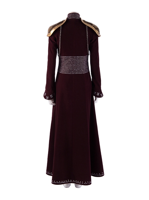 Game Of Thrones Season 8 Cersei Lannister Halloween Cosplay Costume Full Set