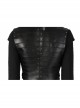 Game Of Thrones Season 8 Sansa Stark Winter Black Fur Collar Cloak Suit Halloween Cosplay Costume Full Set