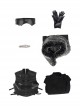 Game Of Thrones Season 8 Sansa Stark Winter Black Fur Collar Cloak Suit Halloween Cosplay Costume Full Set
