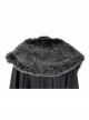 Game Of Thrones Season 8 Sansa Stark Winter Black Fur Collar Cloak Suit Halloween Cosplay Costume Full Set
