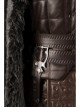 Game Of Thrones Season 8 Arya Stark Brown Leather Top Suit Halloween Cosplay Costume Set