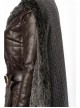 Game Of Thrones Season 8 Arya Stark Brown Leather Top Suit Halloween Cosplay Costume Set