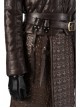 Game Of Thrones Season 8 Arya Stark Brown Leather Top Suit Halloween Cosplay Costume Set