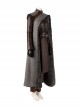 Game Of Thrones Season 8 Arya Stark Brown Leather Top Suit Halloween Cosplay Costume Set