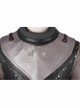 Game Of Thrones Season 8 Jon Snow Brown Fur Collar Black Cloak Suit Halloween Cosplay Costume Set