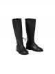 Game Of Thrones Season 8 Jon Snow Brown Fur Collar Black Cloak Suit Halloween Cosplay Accessories Black Long Boots