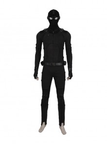 Spider-Man Far From Home Peter Parker Sneak Version Black Battle Suit Halloween Cosplay Costume Set