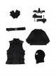 Spider-Man Far From Home Peter Parker Sneak Version Black Battle Suit Halloween Cosplay Costume Set