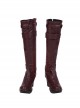 The Avengers 4 Endgame Nebula Halloween Cosplay Second Version Accessories Red Boots