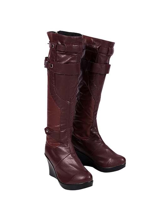 The Avengers 4 Endgame Nebula Halloween Cosplay Second Version Accessories Red Boots