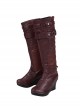 The Avengers 4 Endgame Nebula Halloween Cosplay Second Version Accessories Red Boots