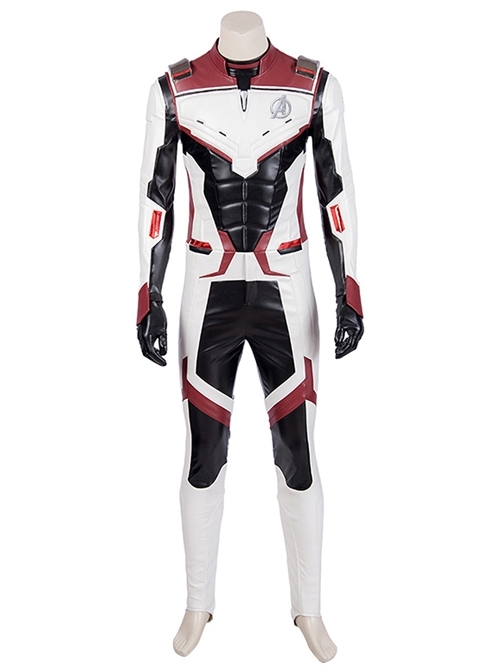 The Avengers 4 Endgame Superhero Quantum Battle Suit Halloween Cosplay Costume Set