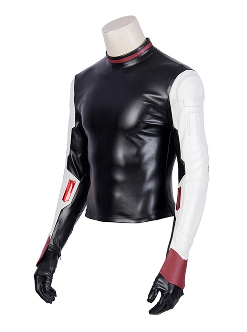 The Avengers 4 Endgame Superhero Quantum Battle Suit Halloween Cosplay Costume Set