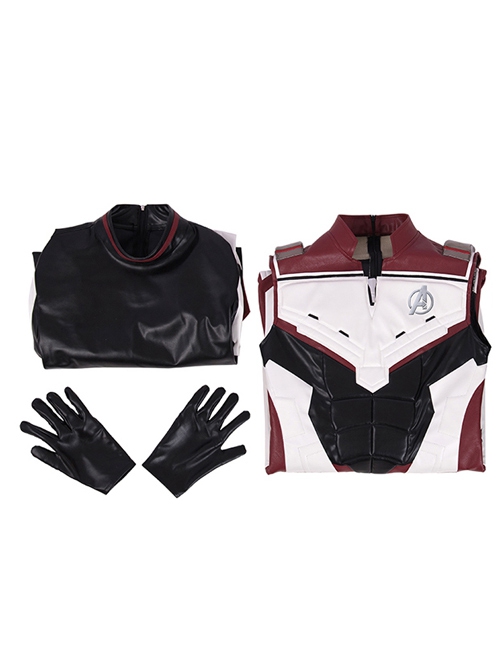 The Avengers 4 Endgame Superhero Quantum Battle Suit Halloween Cosplay Costume Set