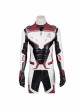 The Avengers 4 Endgame Superhero Quantum Battle Suit Halloween Cosplay Costume Set