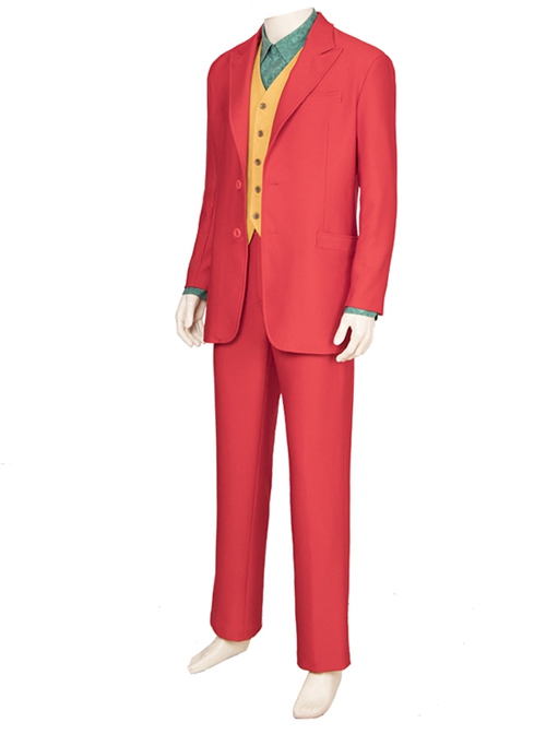 Movie Joker Arthur Fleck Halloween Cosplay Costume Full Set