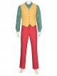 Movie Joker Arthur Fleck Halloween Cosplay Costume Full Set