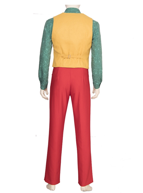 Movie Joker Arthur Fleck Halloween Cosplay Costume Full Set