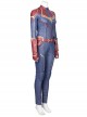 Captain Marvel Carol Danvers Movie Poster Version Halloween Cosplay Costume Full Set