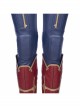 Captain Marvel Carol Danvers Movie Poster Version Halloween Cosplay Costume Full Set