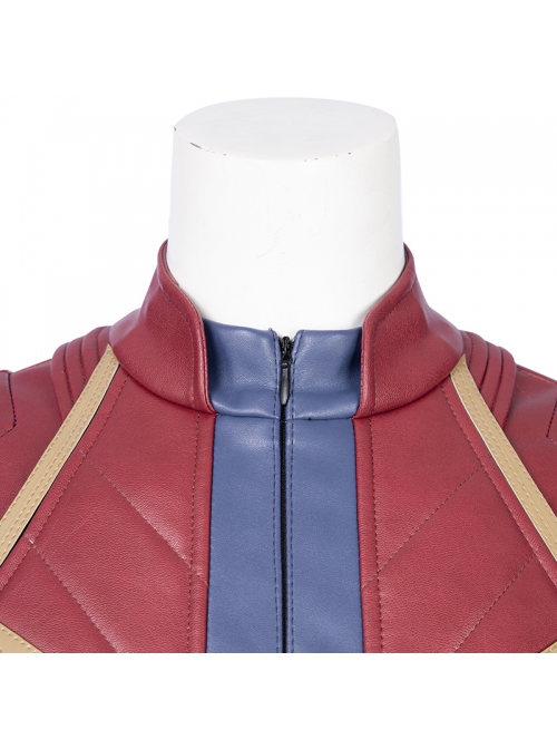 Captain Marvel Carol Danvers Movie Poster Version Halloween Cosplay Costume Full Set