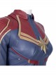 Captain Marvel Carol Danvers Movie Poster Version Halloween Cosplay Costume Full Set