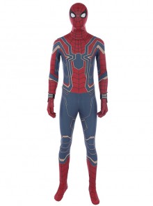 Avengers Infinity War Spider-Man Peter Parker Sock Cover Version Halloween Cosplay Costume Full Set