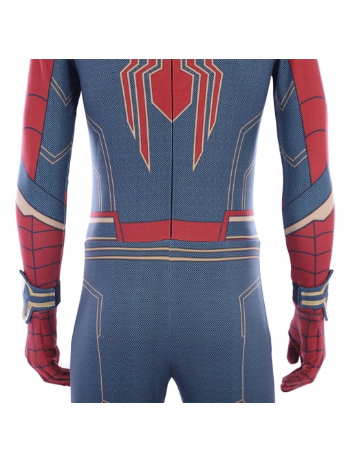 Avengers Infinity War Spider-Man Peter Parker Sock Cover Version Halloween Cosplay Costume Full Set