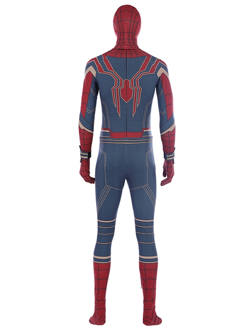 Avengers Infinity War Spider-Man Peter Parker Sock Cover Version Halloween Cosplay Costume Full Set
