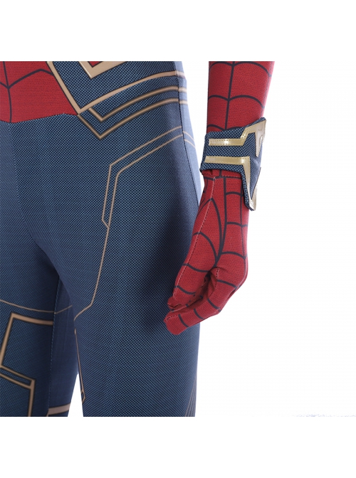 Avengers Infinity War Spider-Man Peter Parker Sock Cover Version Halloween Cosplay Costume Full Set