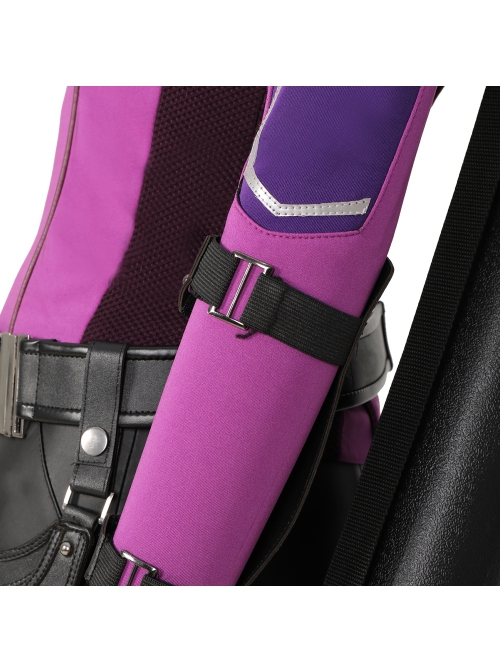 TV Drama Hawkeye Female Version Hawkeye Kate Bishop Battle Suit Halloween Cosplay Costume Set