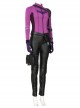 TV Drama Hawkeye Female Version Hawkeye Kate Bishop Battle Suit Halloween Cosplay Costume Set