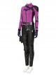 TV Drama Hawkeye Female Version Hawkeye Kate Bishop Battle Suit Halloween Cosplay Costume Set