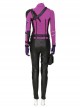 TV Drama Hawkeye Female Version Hawkeye Kate Bishop Battle Suit Halloween Cosplay Costume Set